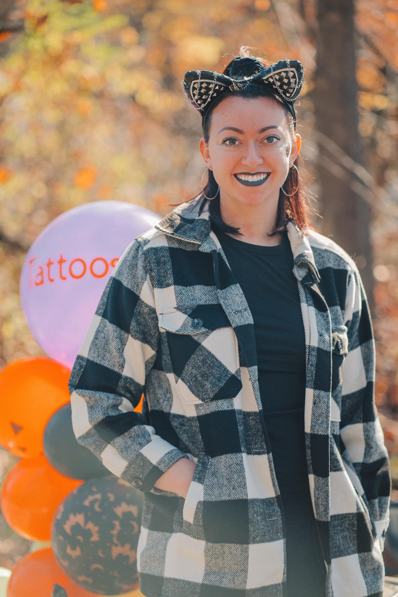 YTS team member Steph Bracken at the Trick or Treat on the Trail 2024 event