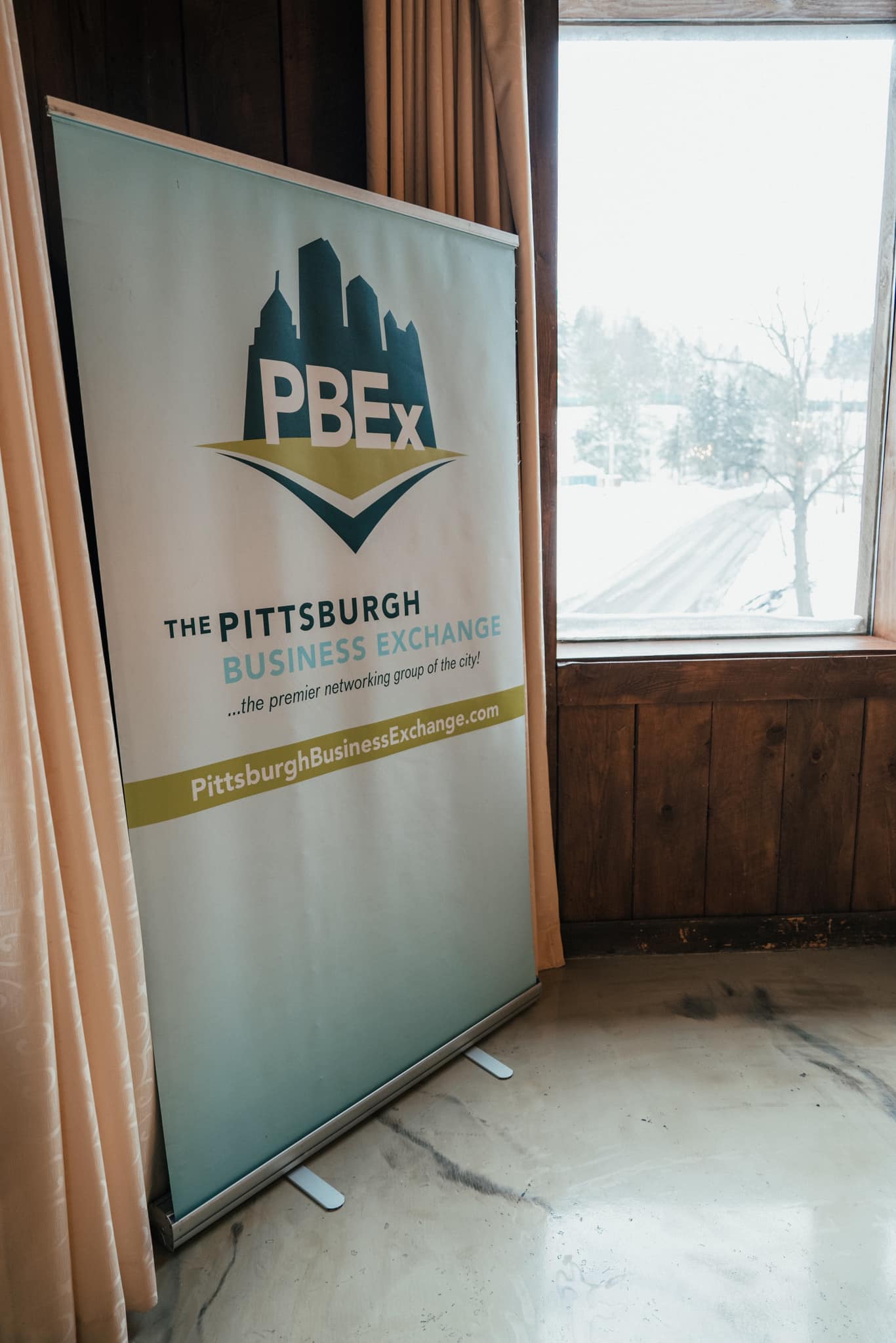 PBEX event sign at Seven Springs Mountain Resort