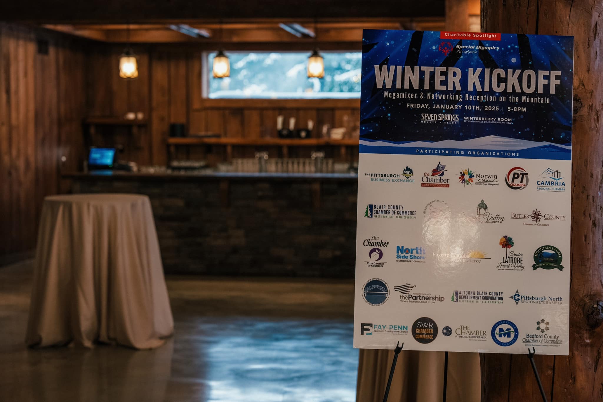 PBEX signage at Seven Springs Mountain Resort