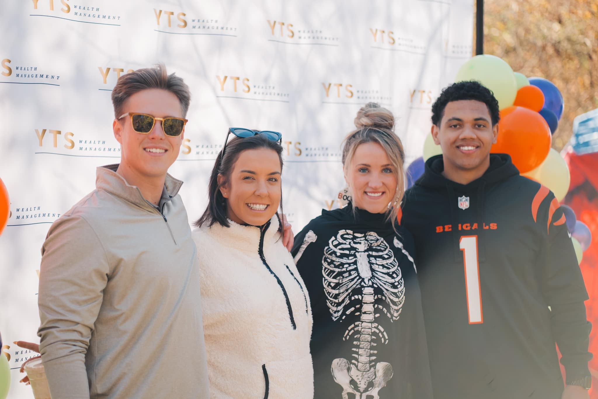 YTS team members at the Trick or Treat on the Trail 2024 event