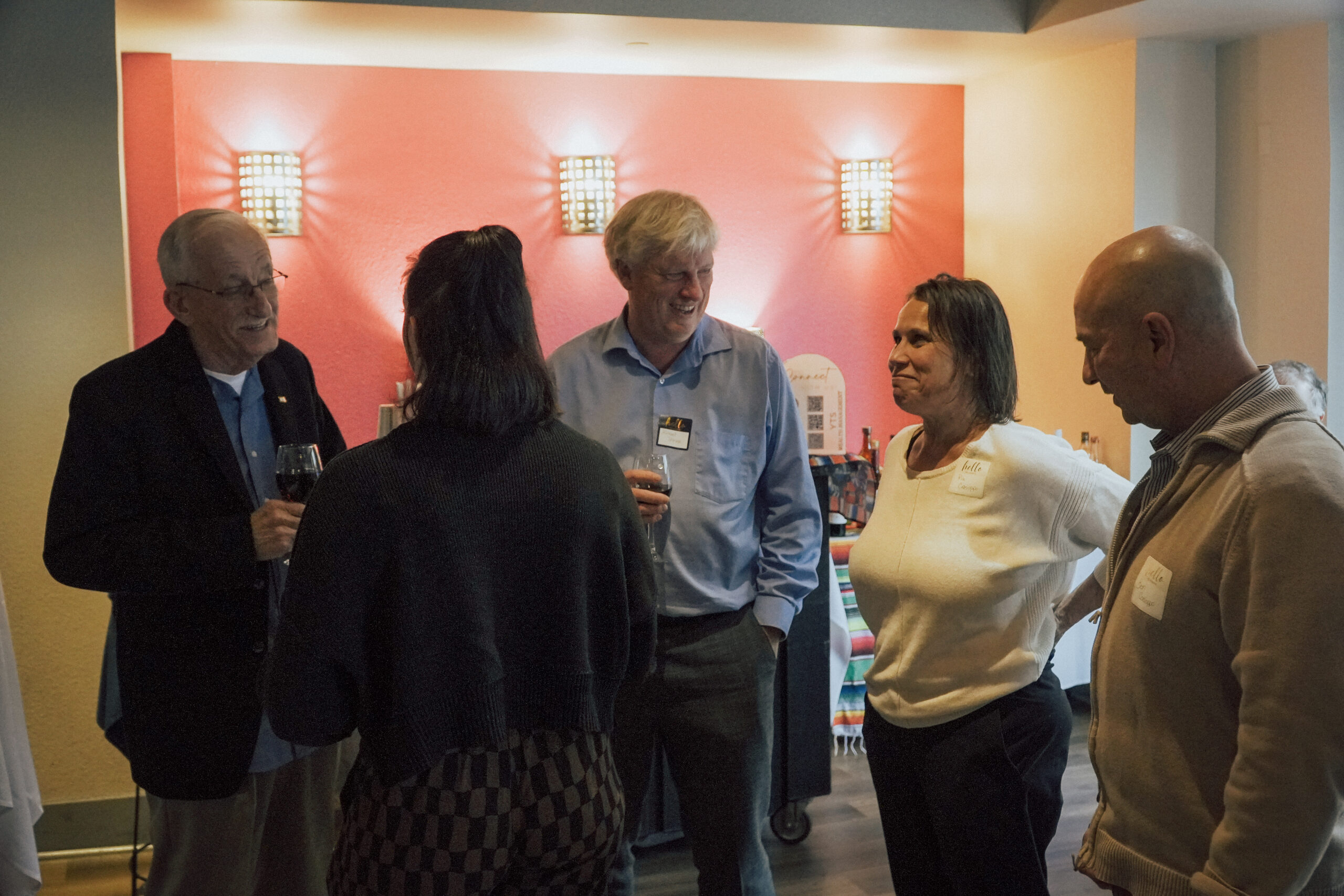 attendees at the Arlington Client Appreciation Happy Hour
