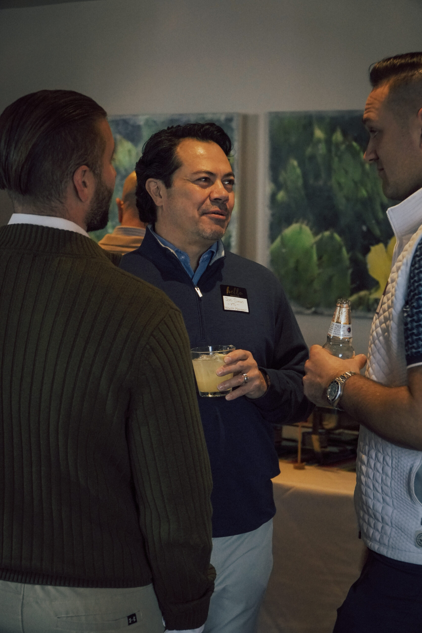 attendees at the Arlington Client Appreciation Happy Hour