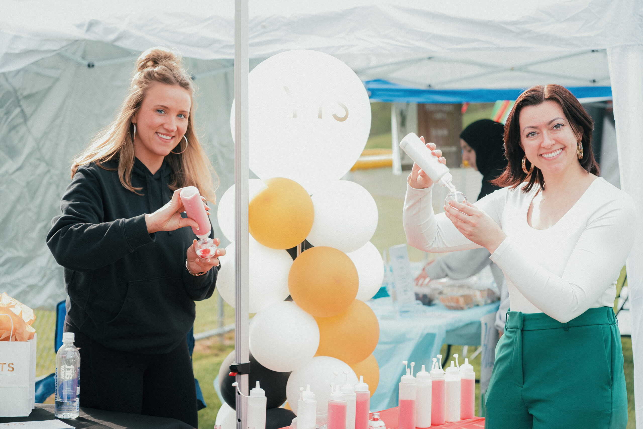 YTS team members at Franklin Regional Opening Day Baseball