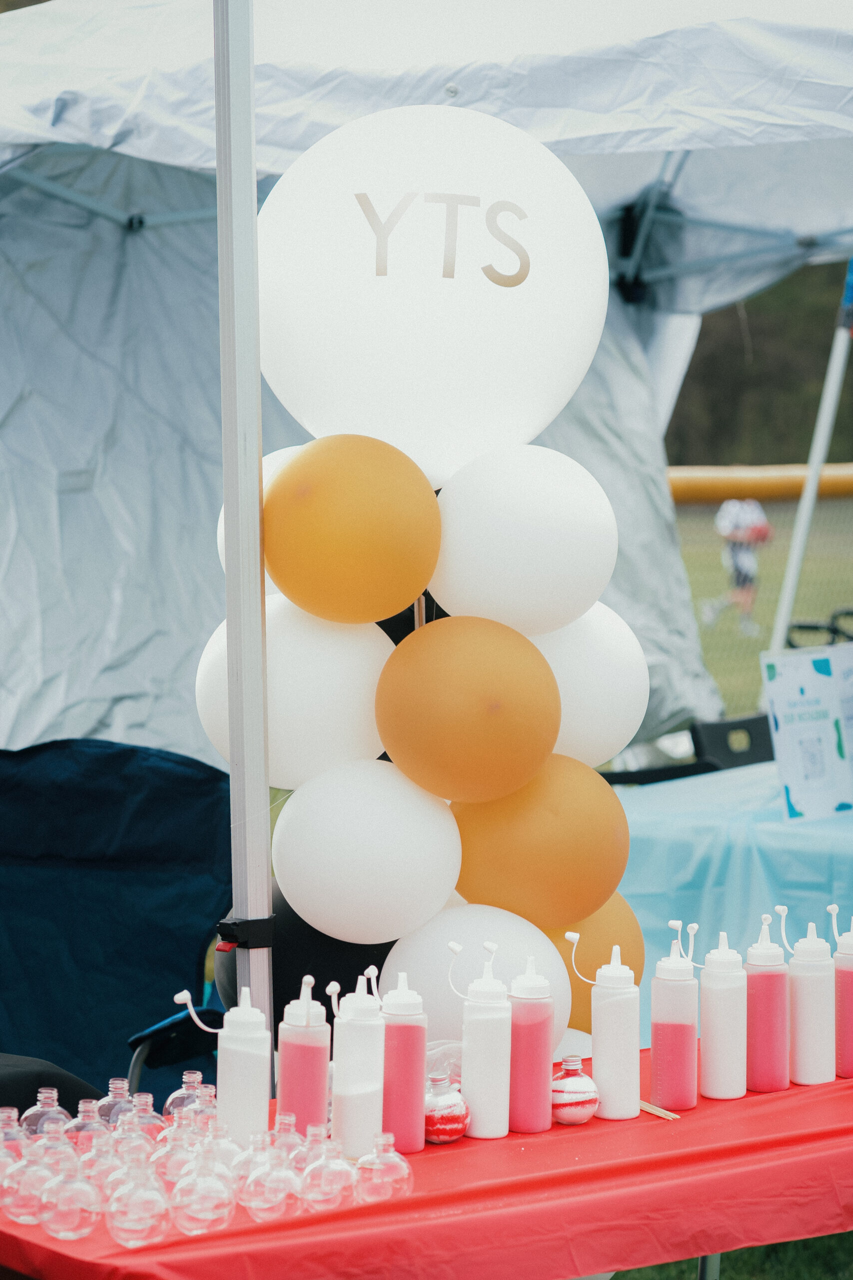 YTS giveaway items at the Franklin Regional Opening Day Baseball