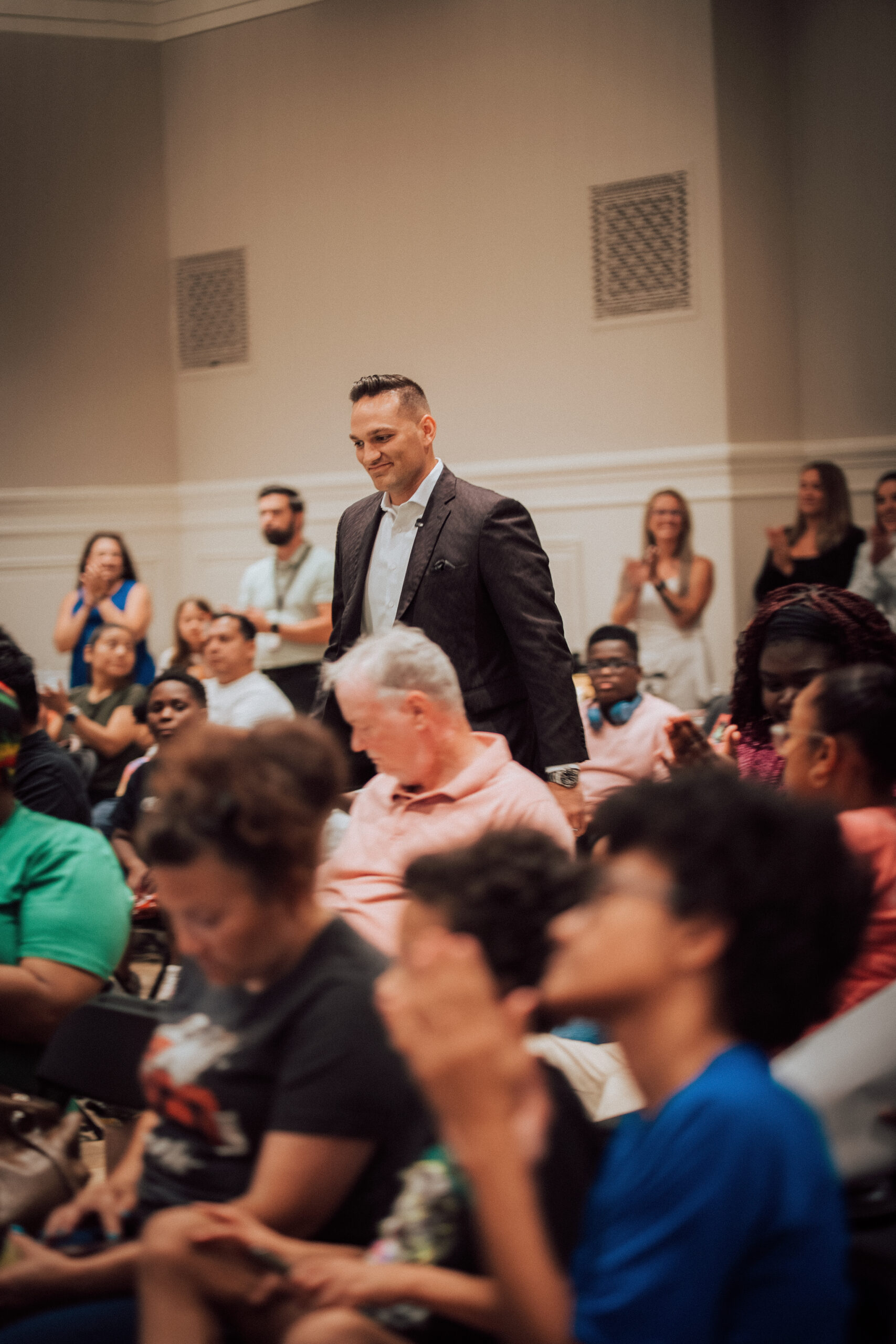 Nick Subich, YTS President and CEO, at the Maple Unified Student Academy (MUSA) Partnership Program