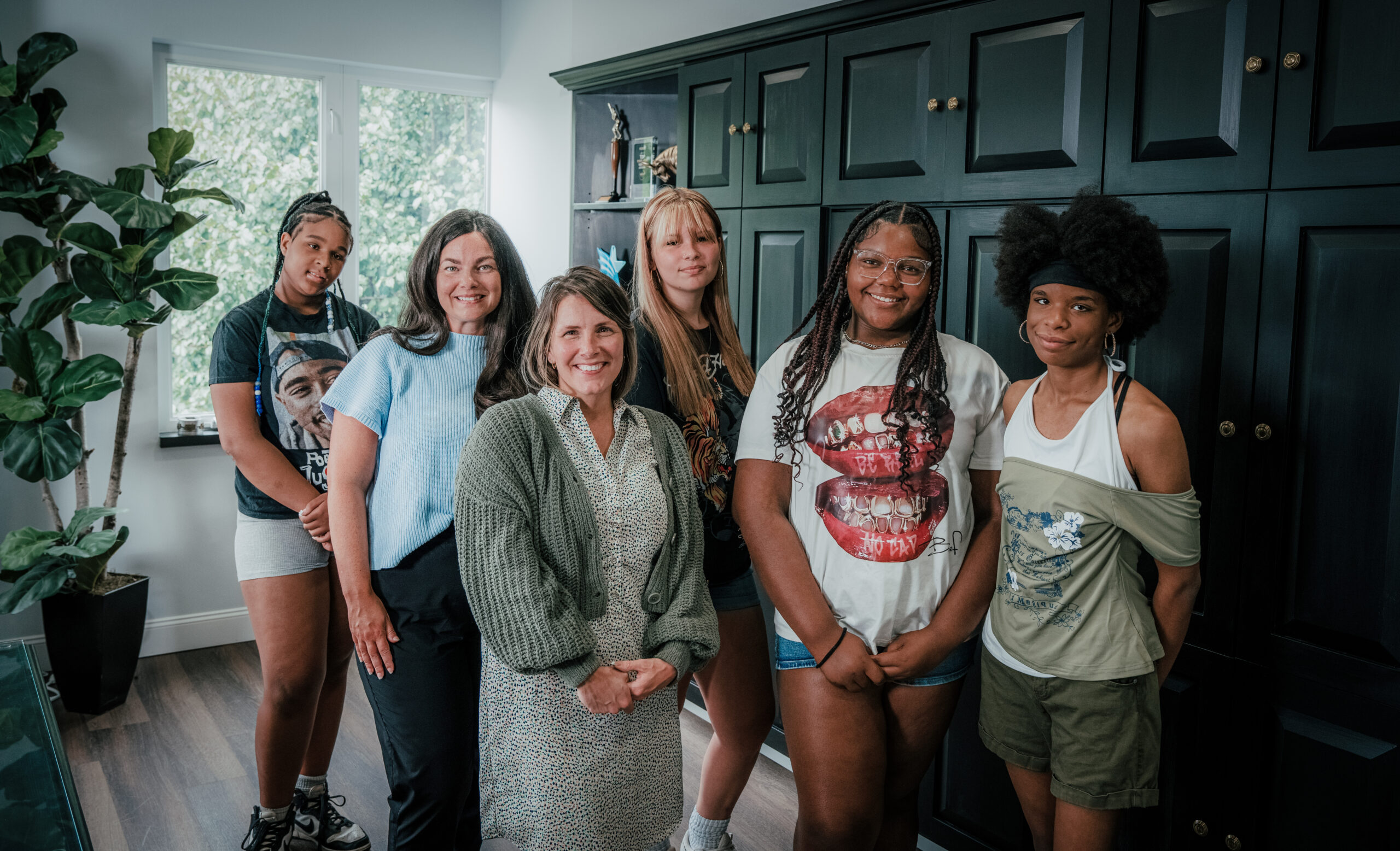 students and instructors from the Maple Unified Student Academy (MUSA) Partnership Program