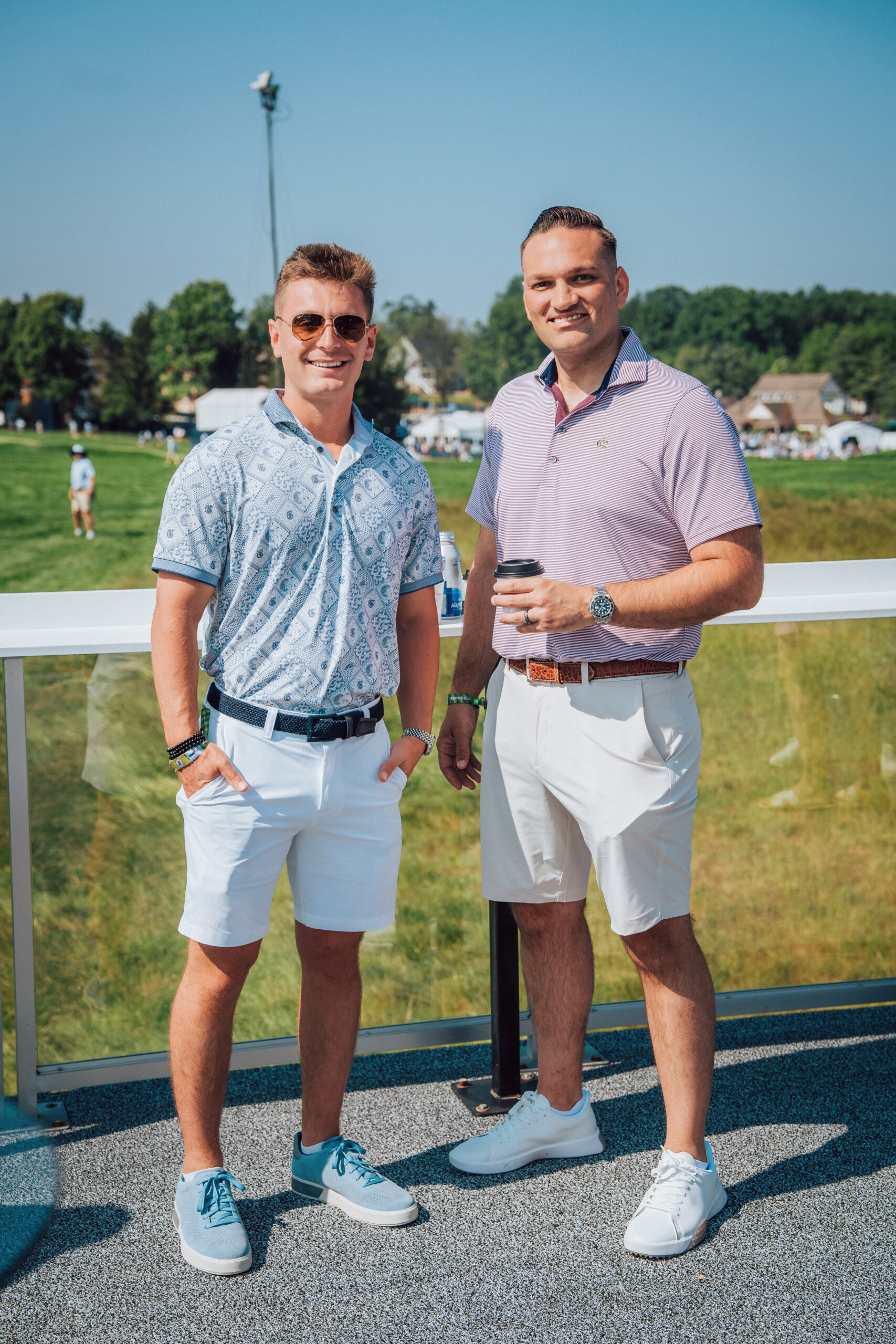 Nick Frazetta, COO and Nick Subich, President and CEO at the US Open Championship